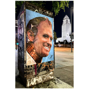NEWSOM REPTILE - LA City Hall - 24x36
